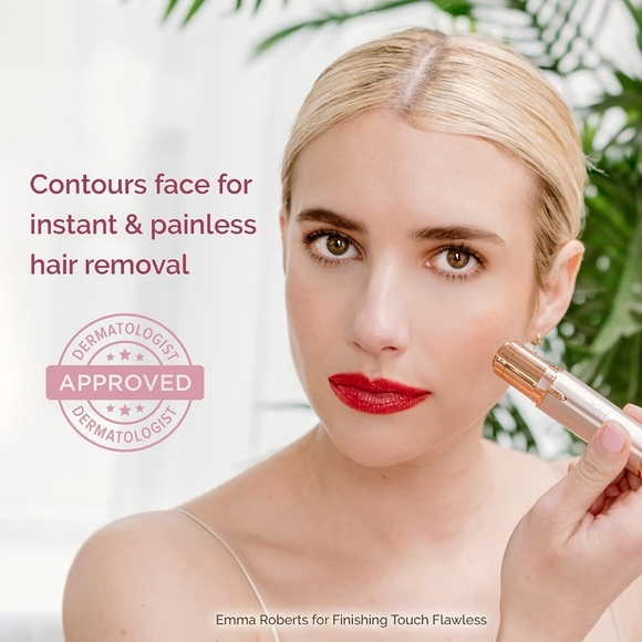 NEW Finishing Touch Flawless Painless Hair Remover Blush Rose Gold - Picture 5 of 11